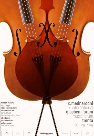 International Music Forums Trenta 2009-2011 on the Behance Network #poster