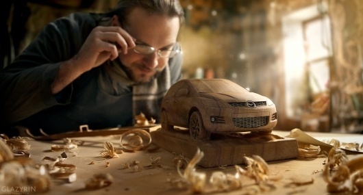 Woodworker by ~glazyrin #photography #3dmodel