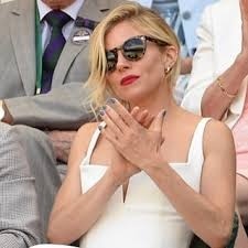 Sienna Miller wearing the Leonard 2 Tortoise at Wimbledon #siennamiller