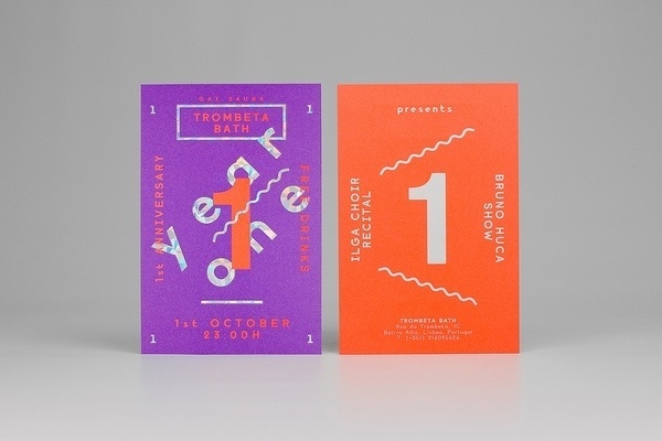 Trombeta Bath on the Behance Network #flyer #design