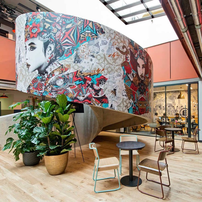WeWork Office by Okra and Direct Painting Group