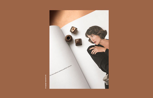 Square Chocolate Packaging Design - Mindsparkle Mag Premium handmade chocolate based in Dubai. The brand design highlight the luxury and sophistication of the product. #logo #identity #branding #design #color #photography #graphic #design #gallery #blog #project #mindsparkle #mag #beautiful #portfolio #designer