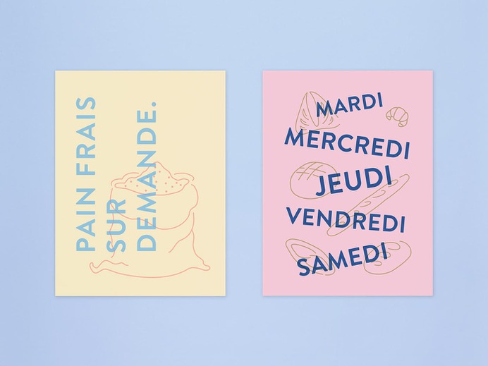 La Fille du Boulanger - Mindsparkle Mag Beautiful rebrand for La Fille du Boulanger, a gourmet bakery, created by Simon Laliberté in Montréal. #branding #corporate #design #identity #color #photography #graphic #design #gallery #blog #project #mindsparkle #mag #beautiful #portfolio #designer