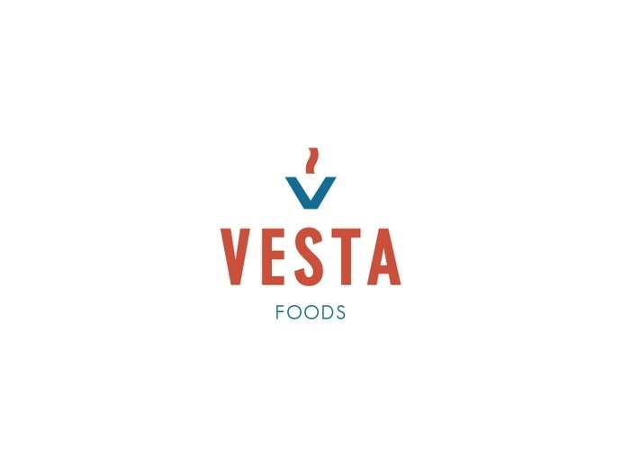 Vesta Foods - grab . the . eye . | design & visual communication #logo #identity #food #vesta #branding