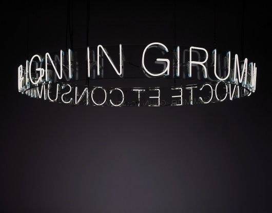 All sizes | In Girum Imus Nocte et Consumimur Igni, 2006 | Flickr - Photo Sharing! #exhibition #inspiration #motto