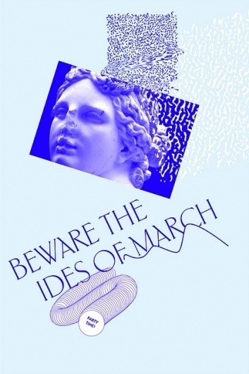 +SOLIDUS STONE+: MEGHAN FORSYTH BEWARE THE IDES OF MARCH #collage #color #typography