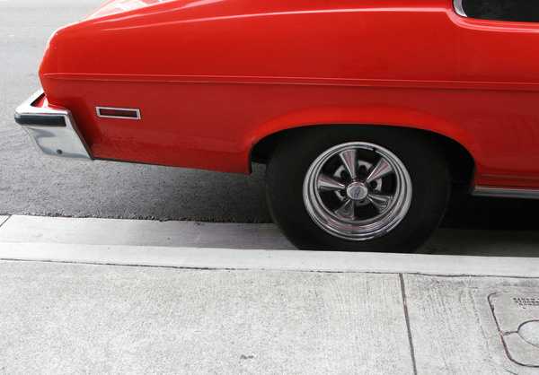 RedCar #tumblr #red #los #photographie #picture #color #angeles #cali #road #landscape #audreyevrard #manhattan #polacolor #colorful #californie #street #beach #car #california