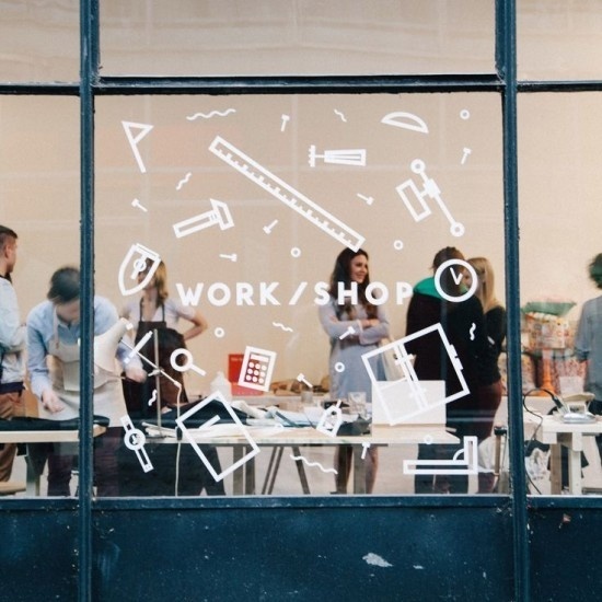 this is paper #shop #typography #window #decoration #work
