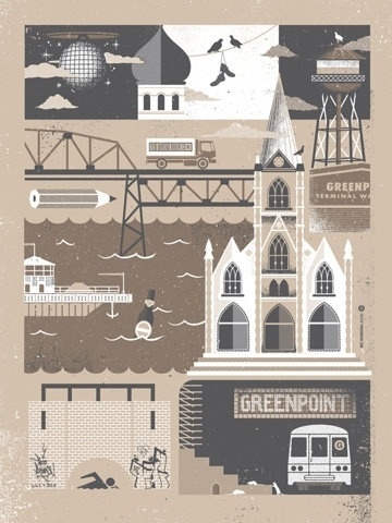 FFFFOUND! | ta_greenpoint.jpg (JPEG Image, 700x933 pixels) #illustration #poster #texture