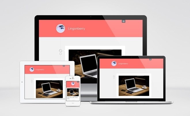 Lingonberry : Simple Wordpress Theme for Blogger