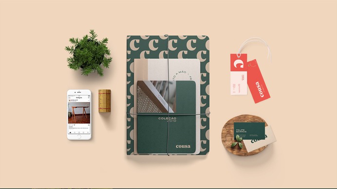 Cousa Branding - Mindsparkle Mag Brand identity for Causa, a woodworking studio from Embu des Artes, Brazil. #branding #identity #design #color #photography #graphic #design #gallery #blog #project #mindsparkle #mag #beautiful #portfolio #designer