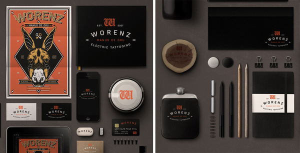 MIRKOW GASTOW #brand #print #identity