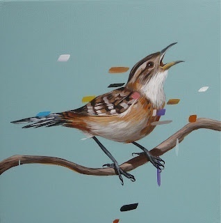 Frank gonzales #paint #illustration #illustrator #bird