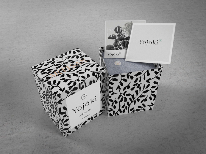 yojoki tea branding packaging japanese beauty beautiful minimal illsutration by ariel di lisio design mindsparkle mag