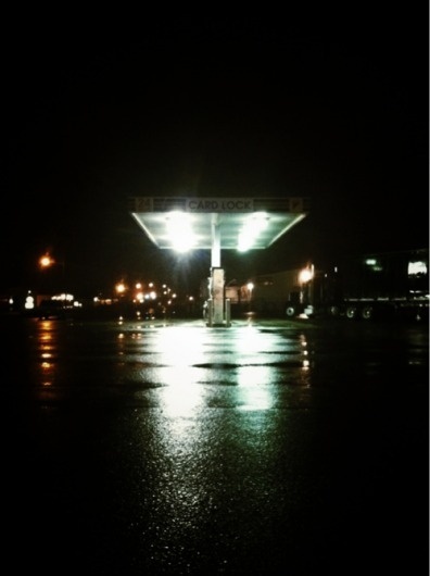 RichieSwims #night #photography #gas #moody #station