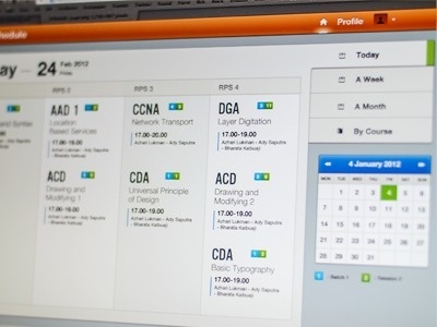 Schedule page #information #times #design #schedule #location