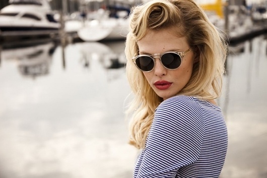 Studded Rose #girl #photo #sunglasses #photography #portrait #vintage #fashion