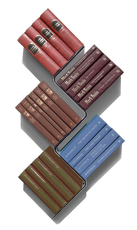 Bookshelves with minimalist design and expressive Conceal book shelf - www.homeworlddesign. com (13) #furniture #bookshelves