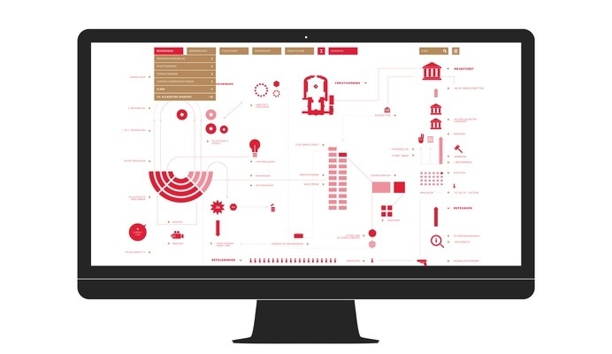 Graduation project - stinnemarie.dk #bran #site #danish #publication #mobile #visual #red #ipad #infographic #design #book #identity #gold #logo #binding #information #non #responsive #graduation #education #scandinavian #typography #graphic #simple #website #iphone #layout #editorial