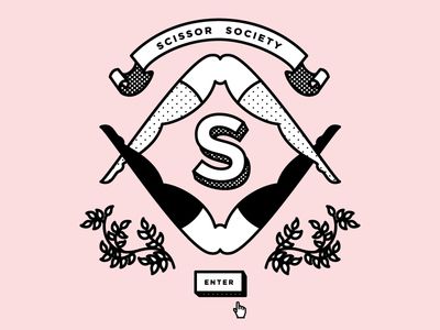 Scissor Society lesbian lgbt art https://broadly.vice.com/en_us/article/9ae73v/learning-to-be-a-lesbian-online