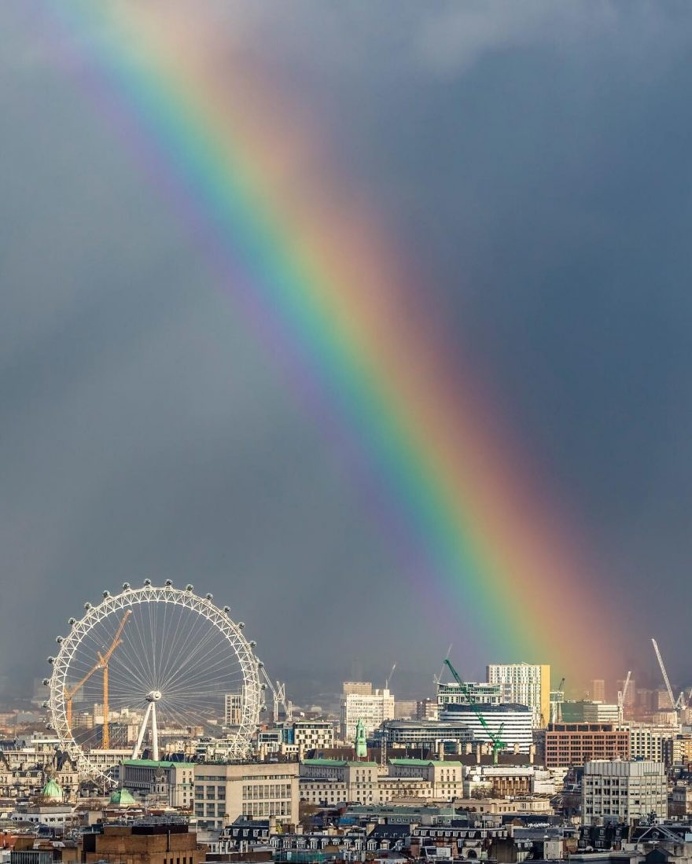London From The Rooftops by James Burns