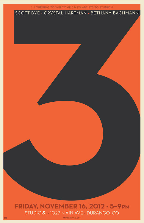 3 Poster #creative #& #cabbage #studio #poster
