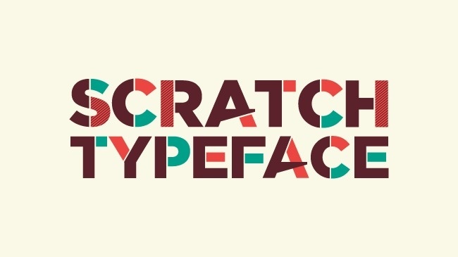Scratch Typeface