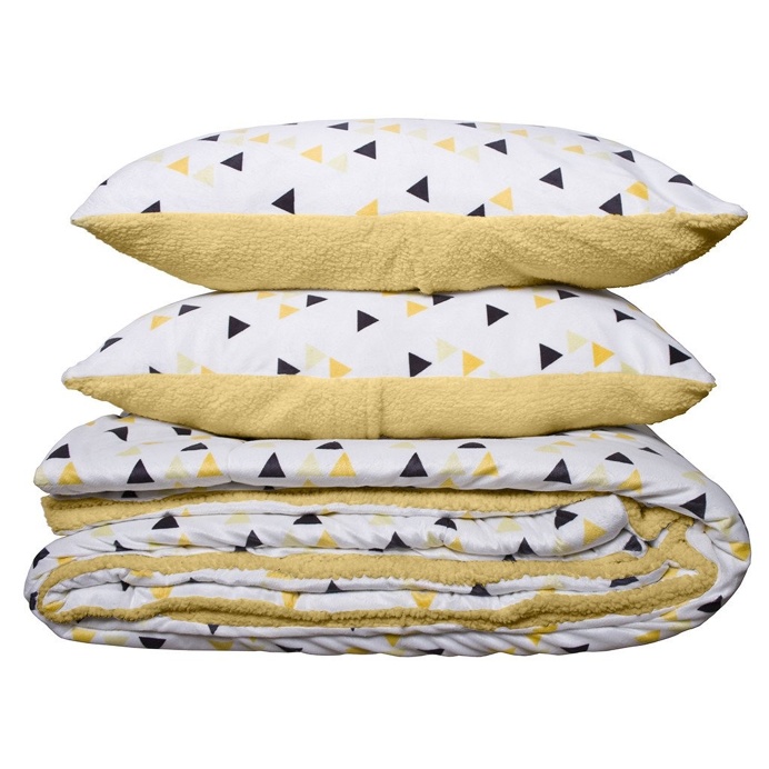 Sherpa Bedding Set Multi 220cm x 240cm