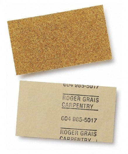 Business Card : Lovely Stationery . Curating the very best of stationery design #business card #card #sand paper