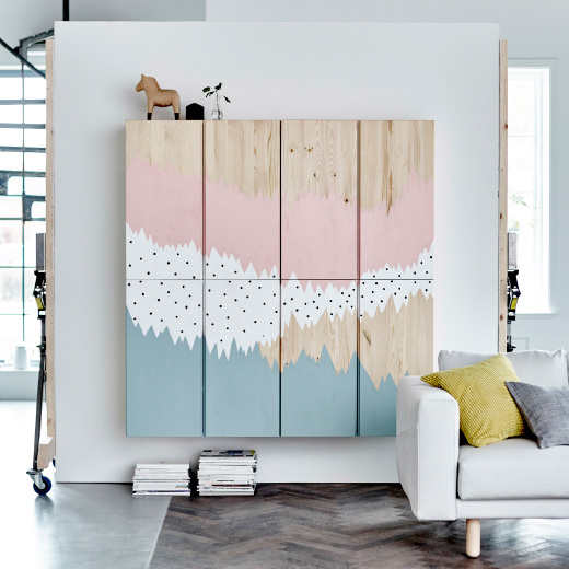 IKEA IVAR pimped pinewood cabinet