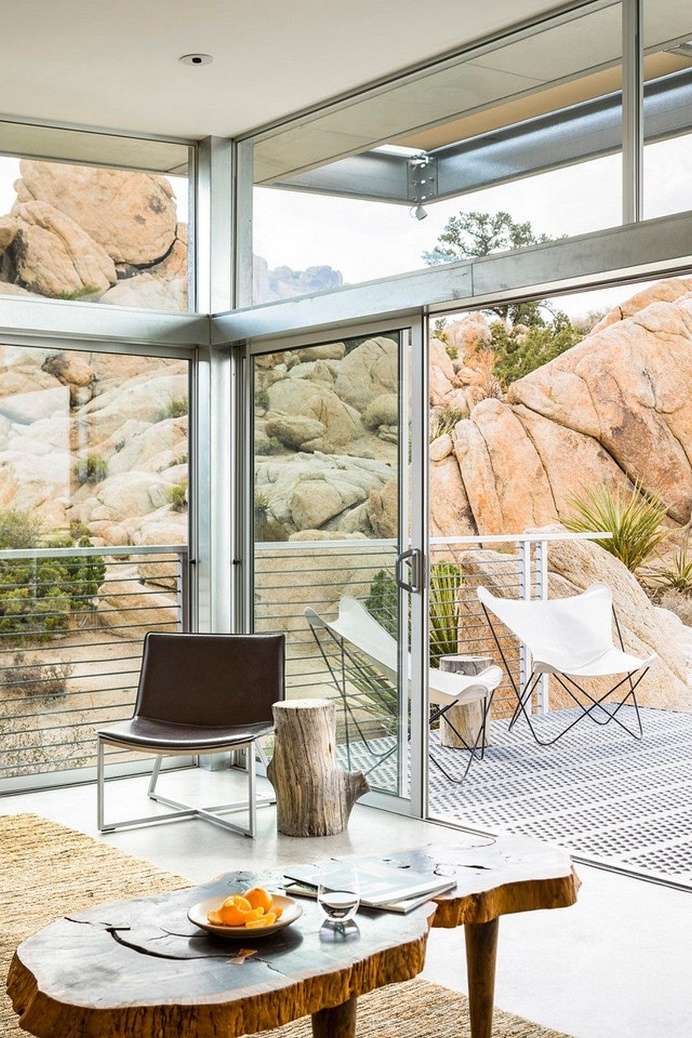 Prefab Sustainable Home Perched Amidst a Pristine High Desert 8