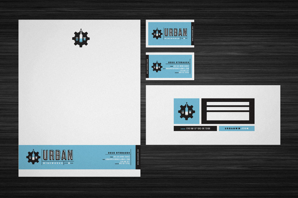 Urban Wine Works #print #branding