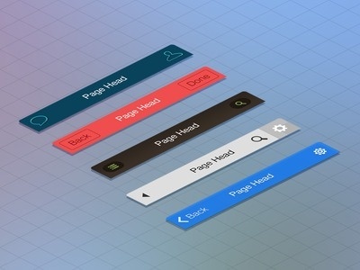UI Pack For iOS7 Please check full Preview: http://goo.gl/ln4k6A #flat #ios7 #clean #ui #iphone #app #navigation