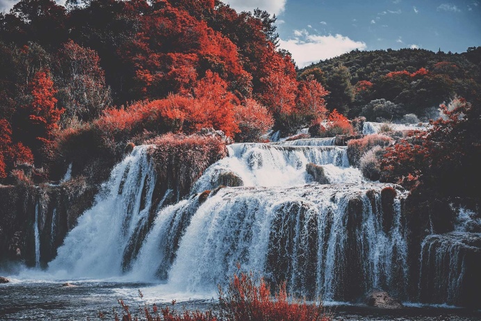 #waterfall #landscape