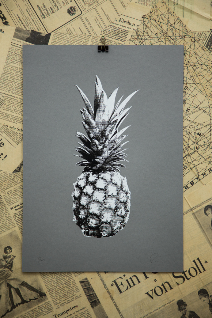 Pineapple Edition 6 Screen Print