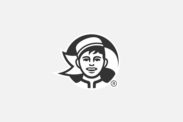 Gandour on Behance #mark #boy #head #brand #symbol #identity #enblem #logo #face