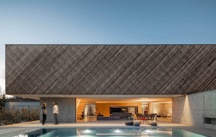 Casa A by Rem'a Arquitectos Stands Out with Atypical Volumes and Consistency