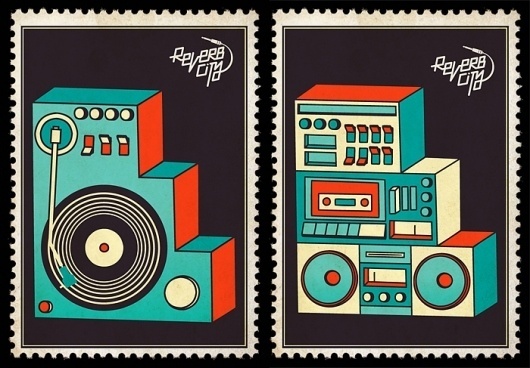 ralph karam - selected works #stamp #synth #record #illustration #music