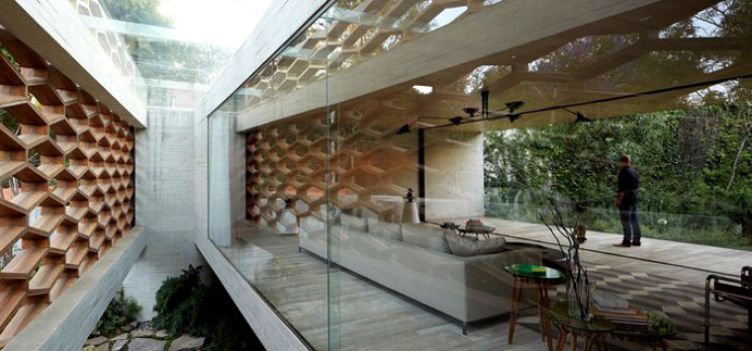 Concrete Home in Mexico - #architecture, #house, #home, #decor, #interior, #homedecor
