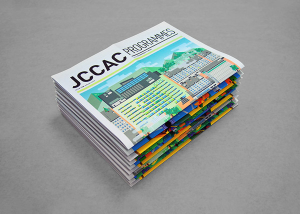 JCCAC Programme May and June Issues on Behance #kong #design #graphic #jccac #good #cover #illustration #morning #hong #editorial