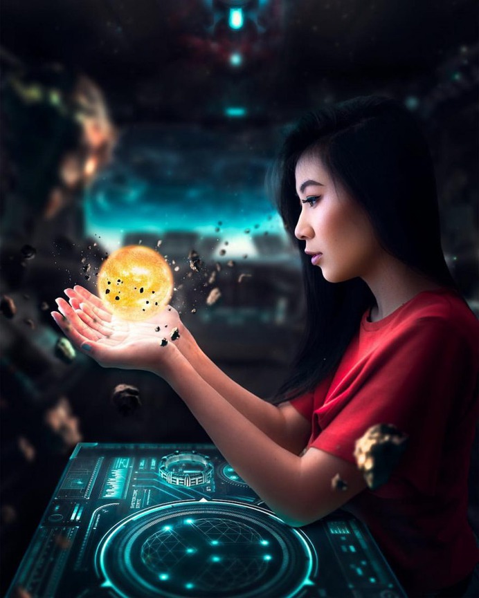 Vibrant and Moody Female Portrait Photography by Tim Cha
