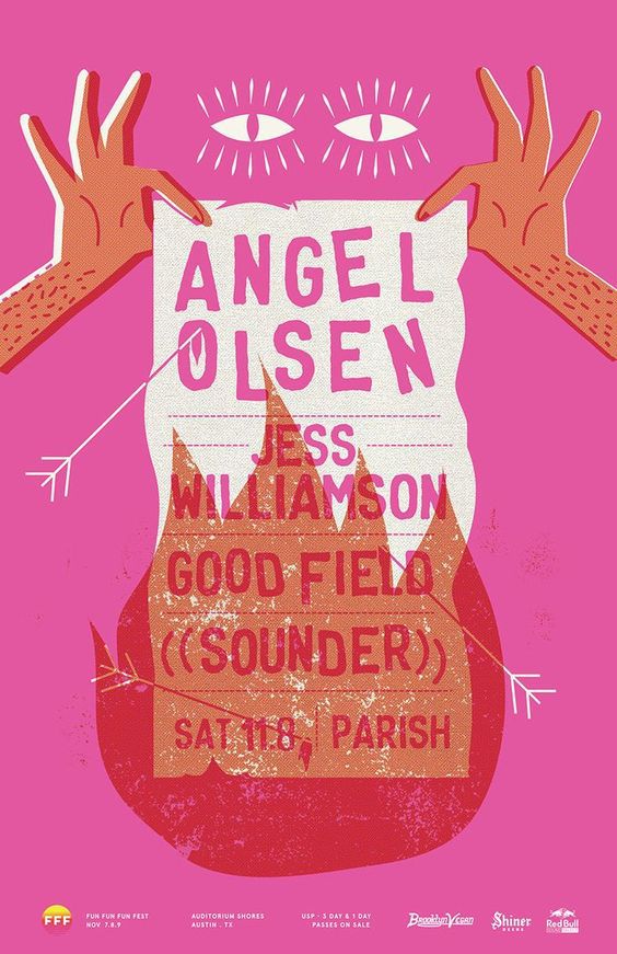Angel Olsen Gig Poster