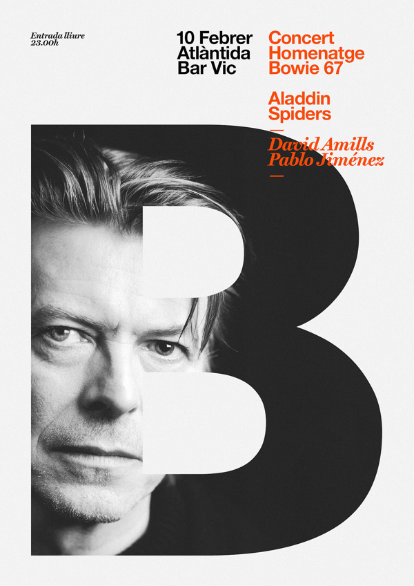 David Bowie by Quim Marin