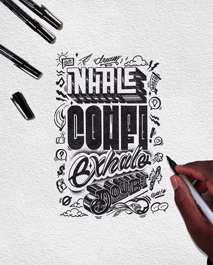 Beautiful Lettering and Typography Design for Inspiration
