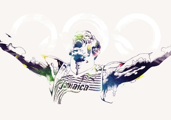 Legendary Olympians on the Behance Network #olympics #sports #gif