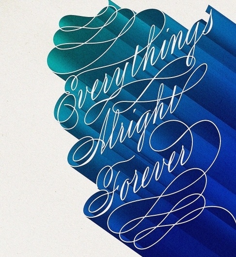 Friends of Type #calligraphy #poster #typography