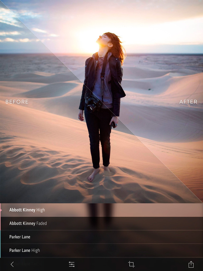 Litely. before and after screen #ipad #ui