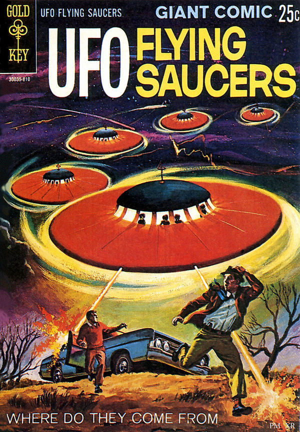 1968 ... giant comic flying saucers! | Flickr Photo Sharing! #flying #saucer #ufo