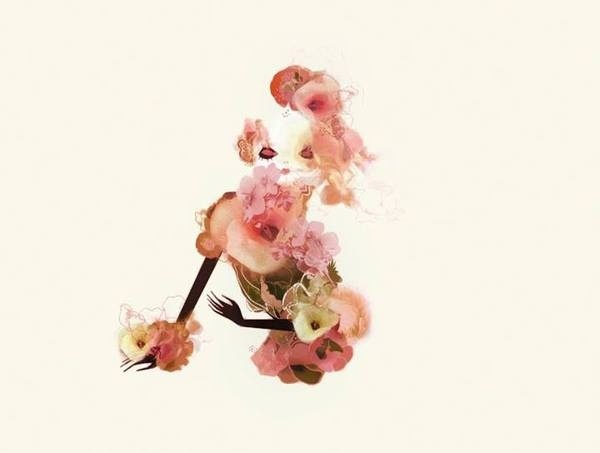 Tropical Camou project (the wombs of women)- Anglicana church. 2013 #kreativehouse #illustrator #illustration #flower #grossi #cristian #fashion