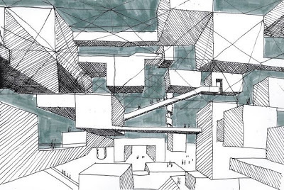 Yona Friedman - Ville spatiale, the Spatial City #urban